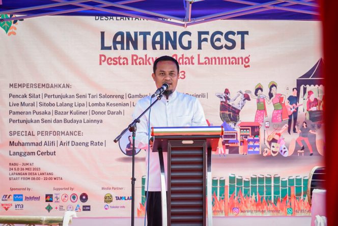 					Gubernur Puji Pesta Rakyat Adat Lammang Geliatkan Ekonomi