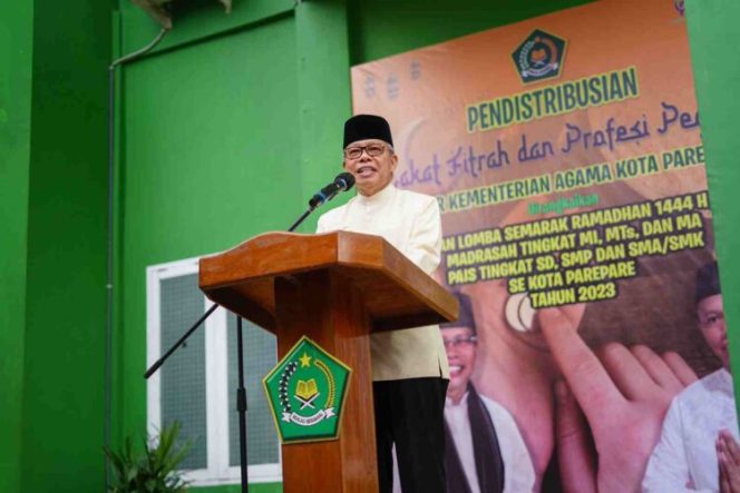 					Wali Kota Parepare Taufan Pawe hadiri Semarak Ramadan Kemenag Parepare (dok)