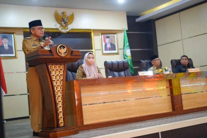 					Wali Kota Parepare Taufan Pawe  saat Musrenbang RKPD 2023 (dok)