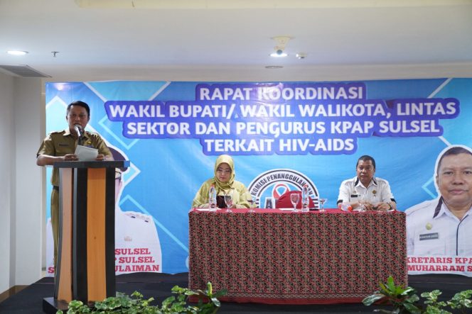 					Rakor Penanggulangan HIV AIDS, Pj Sekda Ungkap Peningkatan Kasus di Sulsel