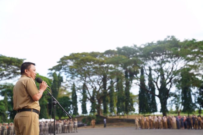 					PJ Sekda Andi Darmawan Pimpin Apel Perdana ASN Awal Juni