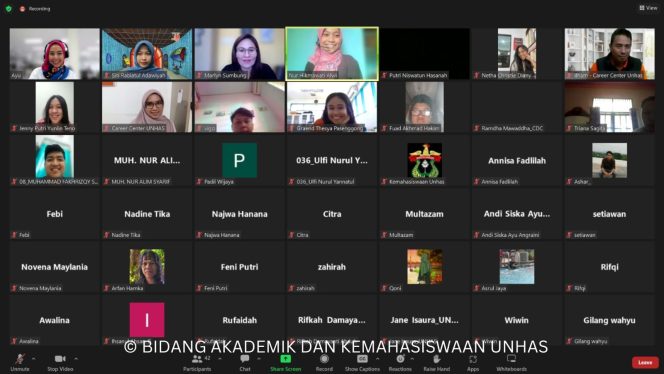 					Career Talk Unhas, Persiapkan Alumni Masuk Dunia Kerja