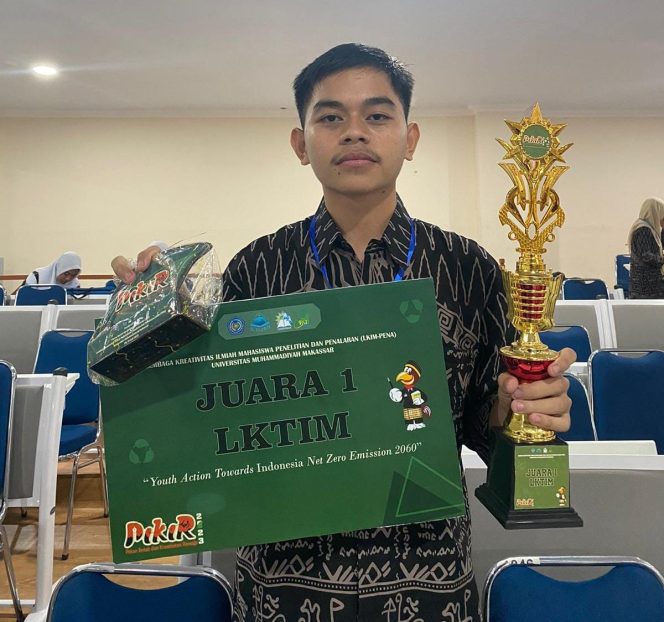 					Mahasiswa Asal Selayar Juara 1 Lomba Karya Tulis Ilmiah Tingkat Nasional