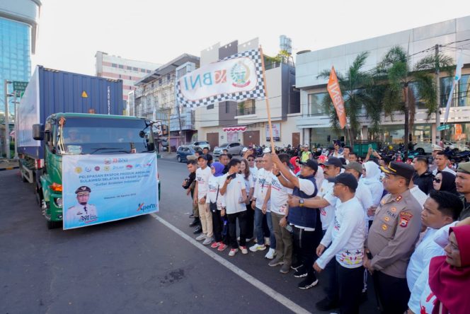 					Gubernur Sulsel Lepas Ekspor Komoditi ke 34 Negara Tujuan