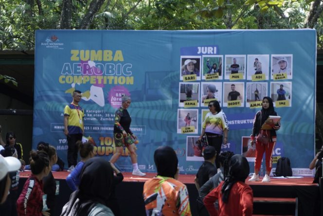 					2.500 Peserta Ramaikan Kompetisi Zumba Bugis Waterpark Adventure
