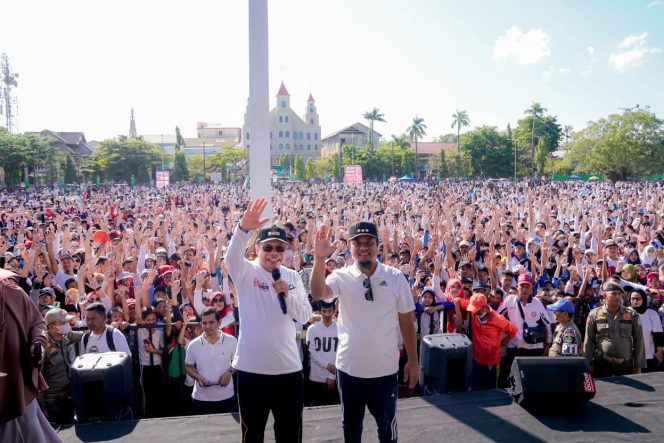 					Andi Sudirman – Taufan Pawe Saling Puji di Jalan Anti Mager Parepare