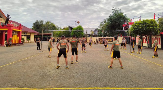 					Brimob Bone Gelar Pertandingan Olahraga. (Foto: Ist)