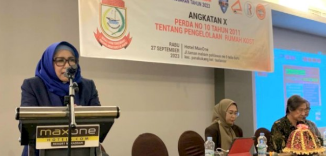 					Anggota DPRD Kota Makassar, Apiaty Amin Syam Minta Masyarakat Terlibat Awasi Rumah Kost