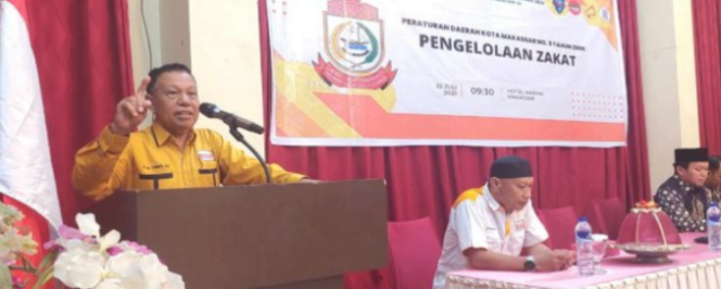 					Anggota DPRD Makassar, HM Yunus Harap Pengelolaan Zakat Tepat Sasaran
