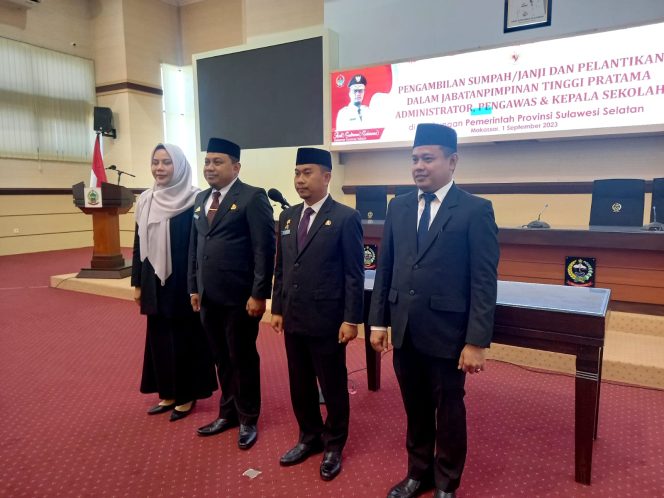 					Gubernur Sulsel Lantik 6 Pejabat Eselon II Via Zoom