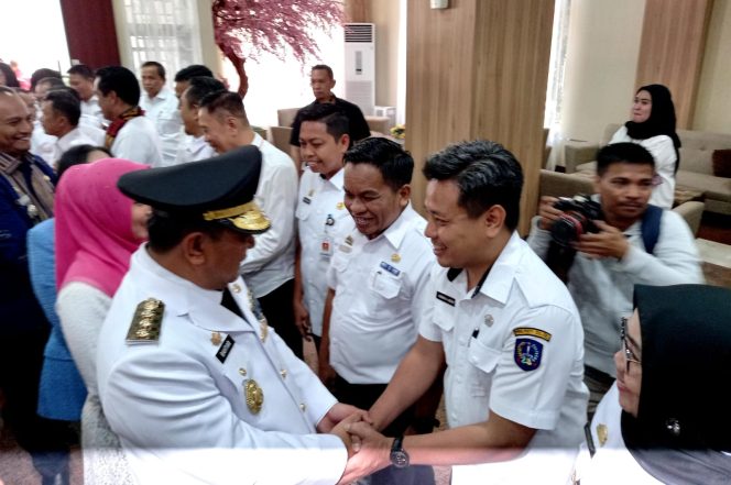 					Pj Gubernur Sulsel Disambut Para Pejabat Tinggi Pemprov