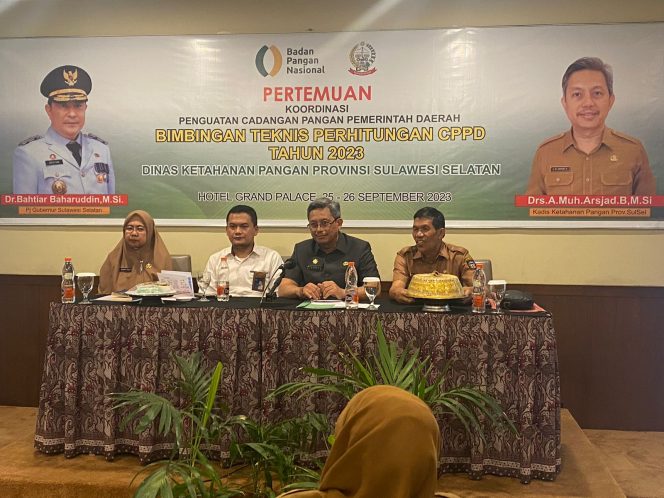 					Dinas Ketapang Sulsel Bimtek Penghitungan Cadangan Pangan