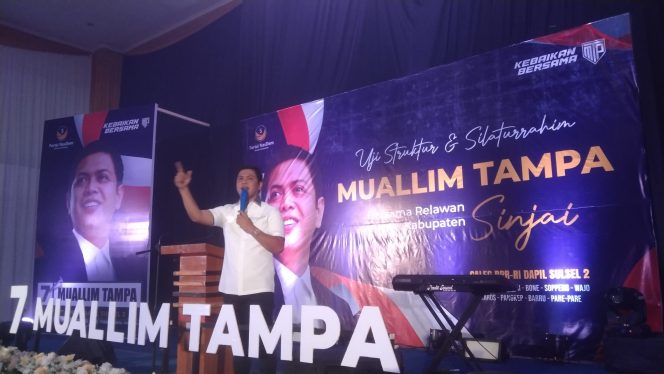 					MTP Lebarkan Sayap Tim Pemenangan di Sinjai. (Foto: BERITA.NEWS/ Syarif)