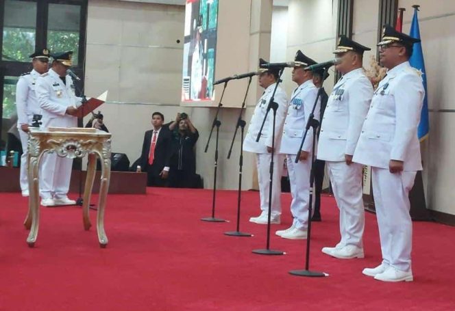 					Bahtiar Baharuddin Lantik 3 Pj Bupati dan 1 Pj Wali Kota