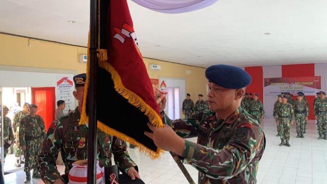 					Brimob Bone Gelar Acara Tradisi Pensucian Tunggul Batalyon. (Foto: Ist)