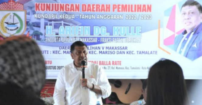 					Arifin Dg Kulle Pastikan Progres Pengerjaan Jalan Lingkungan di Tamalate Selesai Tahun Ini