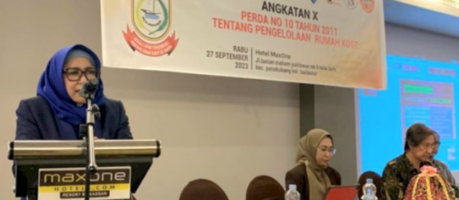 					Apiaty Amin Syam Minta Masyarakat Terlibat Awasi Rumah Kost