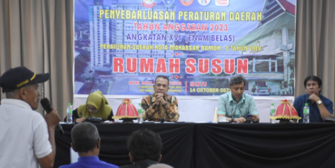 					Hasanuddin Leo Nilai Rumah Susun Dapat Meminimalisir Kepadatan Penduduk