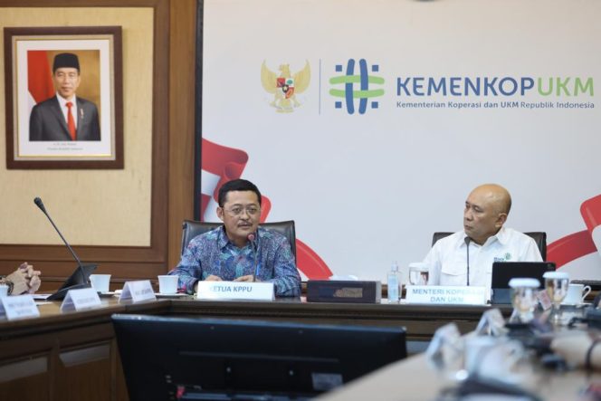 					KPPU RI Tegaskan Pentingnya UU Pasar Digital ke MenKopUKM