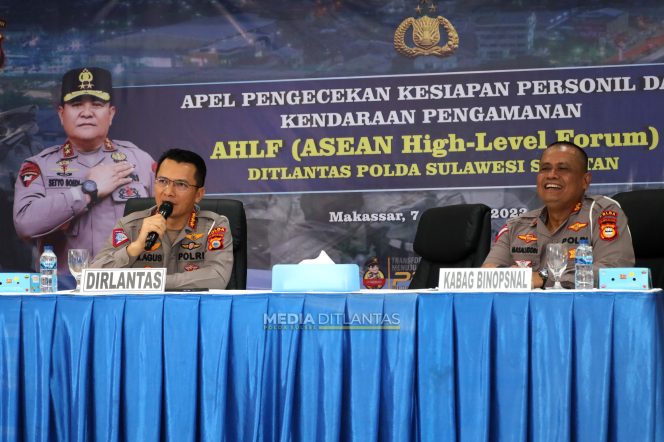 					Ditlantas Polda Sulsel Siap Dukung Forum AHLF di Makassar 