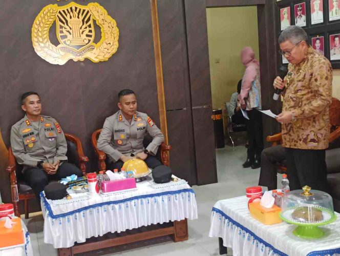 					Wali Kota Parepare Taufan Pawe di acara Pisah Sambut Kapolres Parepare (dok)