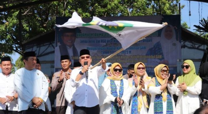 					Wali Kota Parepare Taufan Pawe di Pekan Maulid BKMT (dok)