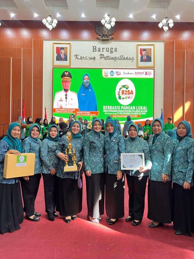 					PKK Gowa Raih Juara II Festival Pangan B2SA Tingkat Sulsel