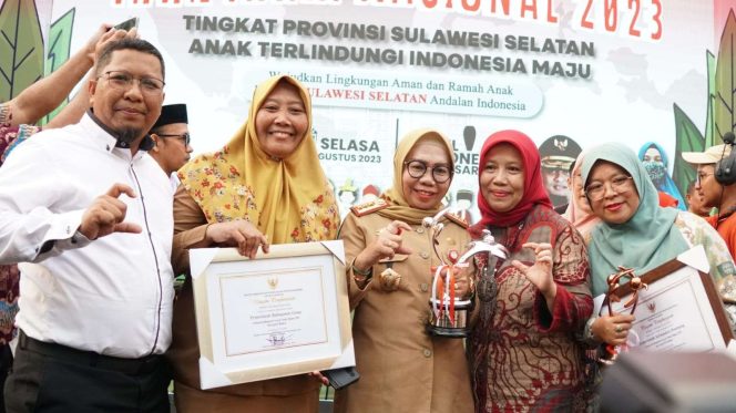 					Penganugerahan KLA Kabupaten Gowa Naik Kelas ke Madya