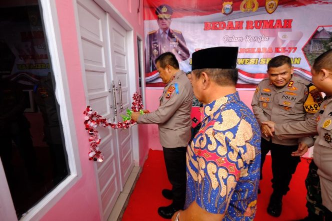 					Wakil Bupati Gowa Apresiasi Program Bedah Rumah Polda Sulsel