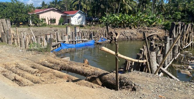 					Proyek Jembatan Balangpangi Sinjai. (Foto: Ist)