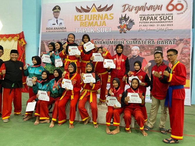 					Dikejurnas Sumbar, Tapak Suci Sulsel Raih 6 Perunggu