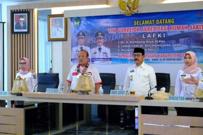 					RSUD Syekh Yusuf Jalani Penilaian Akreditasi, Wabup Gowa Sebut Bentuk Peningkatan Layanan