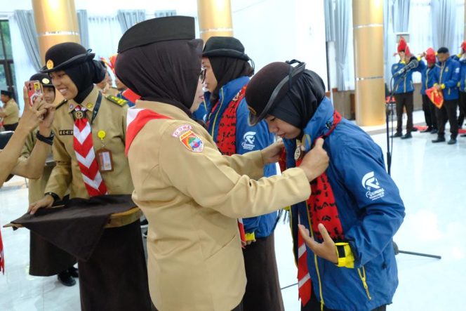 					Lepas Peserta Raimuna, Sekda Gowa Tekankan Adaptasi Pramuka Di Era Digital