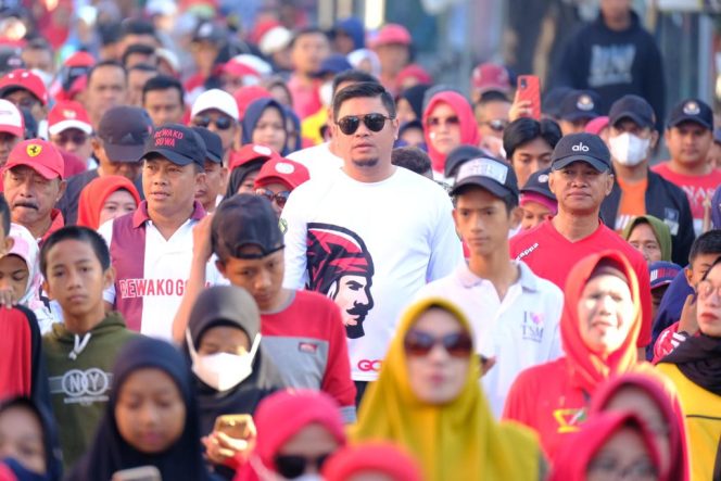 					Bupati Adnan Harap Jalan Santai Tingkatkan Kekompakan Antara  Pemerintah dan Masyarakat