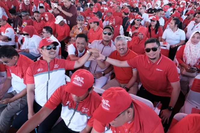 					Hadiri Puncak Pembagian 10 Juta Bendera, Adnan Sebut Tumbuhkan Jiwa Nasionalisme Masyarakat