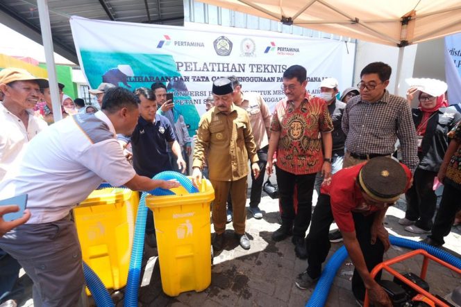 					Wabup Gowa Apresiasi Bantuan Pompa Air Konversi BBM ke BBG Bagi Petani di Gowa