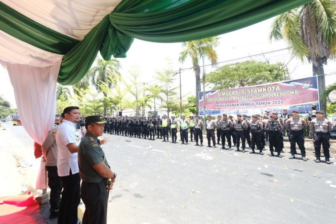 					Bupati Gowa Nilai Simulasi Sispamkota Dorong Terwujudnya Proses Pemilu Aman