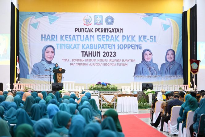					HKG PKK Ke-51 di Soppeng, Sofha Marwah Bahtiar Tekankan Penanganan Stunting