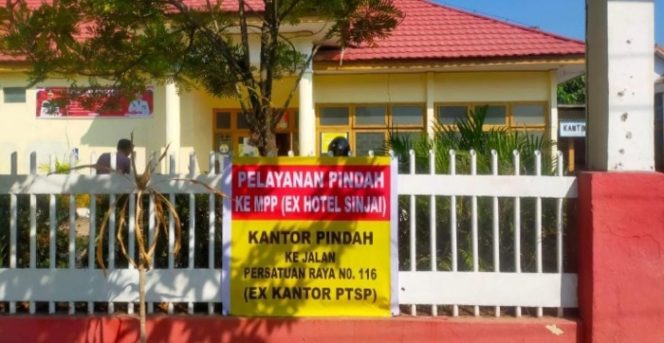 					Eks Kantor Disdukcapil Sinjai. (Foto: Ist)