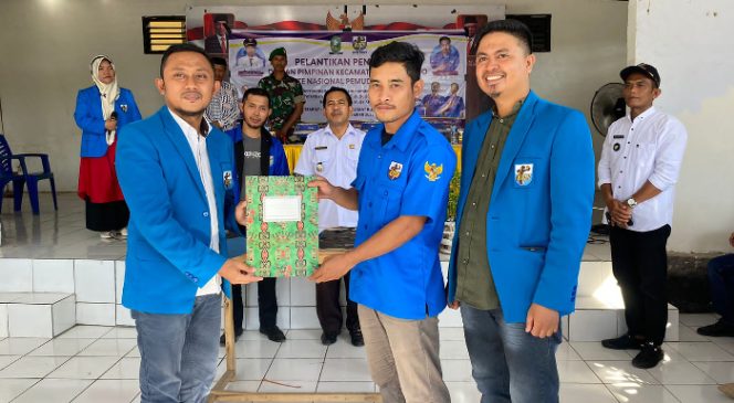 					Wahyudin Resmi Nahkodai DPK KNPI Bulupoddo Periode 2023-2026. (Foto: Ist)
