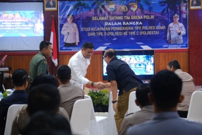 					Bupati Adnan Dukung Polres Gowa Menjadi Polresta