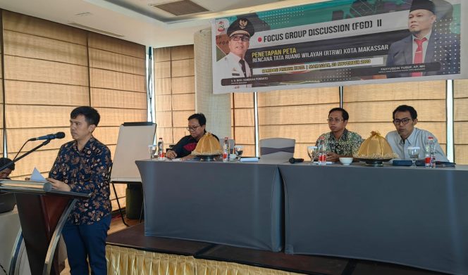 					Dinas Tata Ruang Kota Makassar FGD Rancangan Penetapan RTRW (dok)