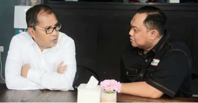 					Kadistaru Makassar Fahyuddin Yusuf bersama Wali Kota Makassar Moh Ramdhan Pomanto saat Kunjungan di Kabupaten Bantaeng (dok)