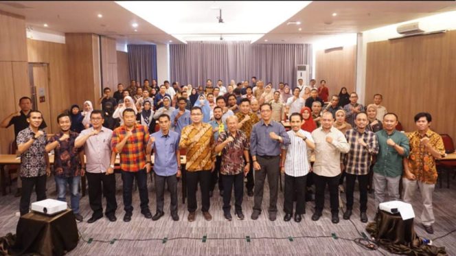 					Bimbingan Teknis Perencanaan Penganggaran Keuangan Daerah lingkup Pemkab Jeneponto. (Foto: Ist/ Humas)