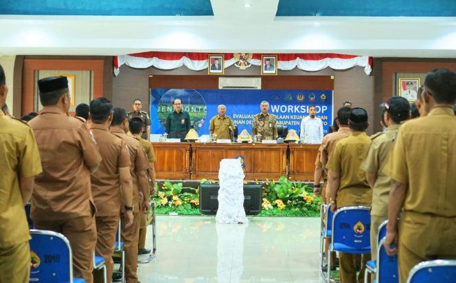 					Workshop Pengelolaan Keuangan dan Pembangunan Desa di Jeneponto. (Foto: Ist/ Humas)