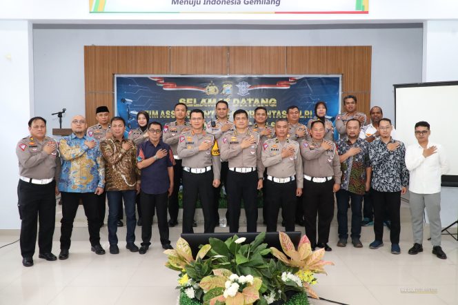 					Tim Korlantas Polri Apresiasi Pengembangan Inovasi ETLE Polda Sulsel