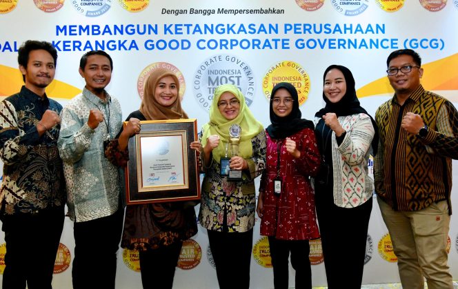 					PT Pegadaian Raih Penghargaan The Most Trusted Company