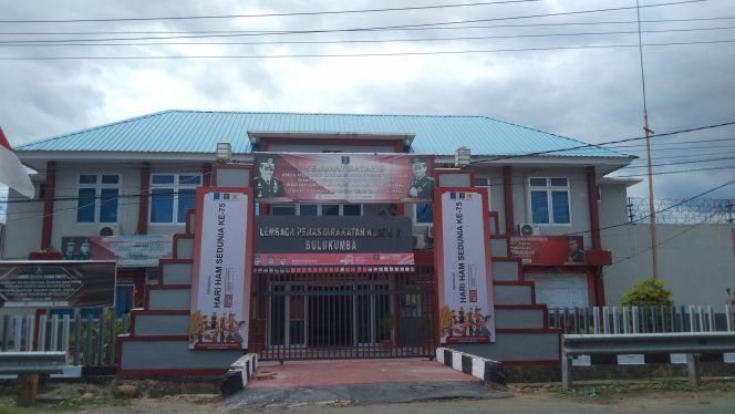					Kantor Lembaga Pemasyarakatan Bulukumba. (Foto: BERITA.NEWS/ Syarif)