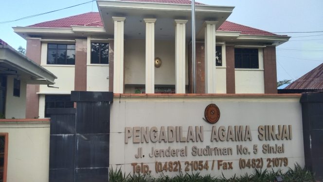					Kantor Pengadilan Agama Kabupaten Sinjai. (Foto: BERITA.NEWS/ Syarif)