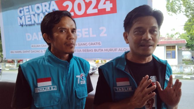 					Caleg DPR RI Dapil Sulsel 2 Partai Gelora, Muhammad Taslim. (Foto: BERITA.NEWS/ Syarif)